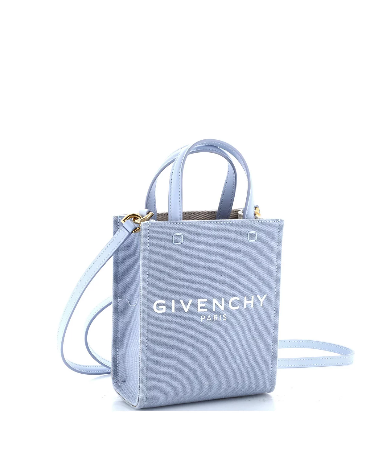 Бывшая в употреблении парусиновая мини-сумка Givenchy Mini Vertical G-Tote 125890₽