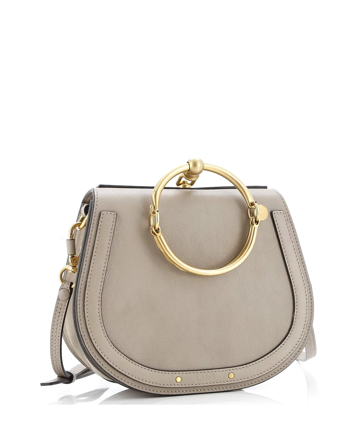 Кожаная сумка через плечо Chloe Medium Nile, бывшая в употреблении