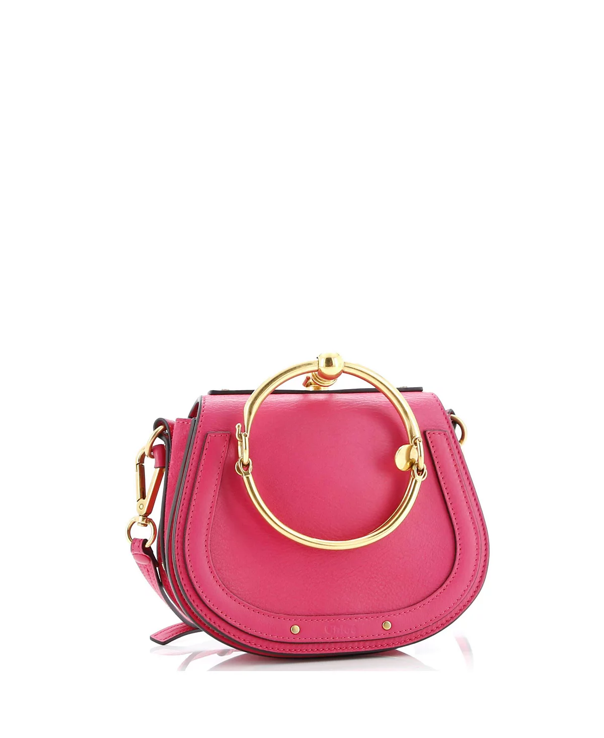 Кожаная сумка через плечо Chloe Small Nile бывшая в употреблении 147290₽