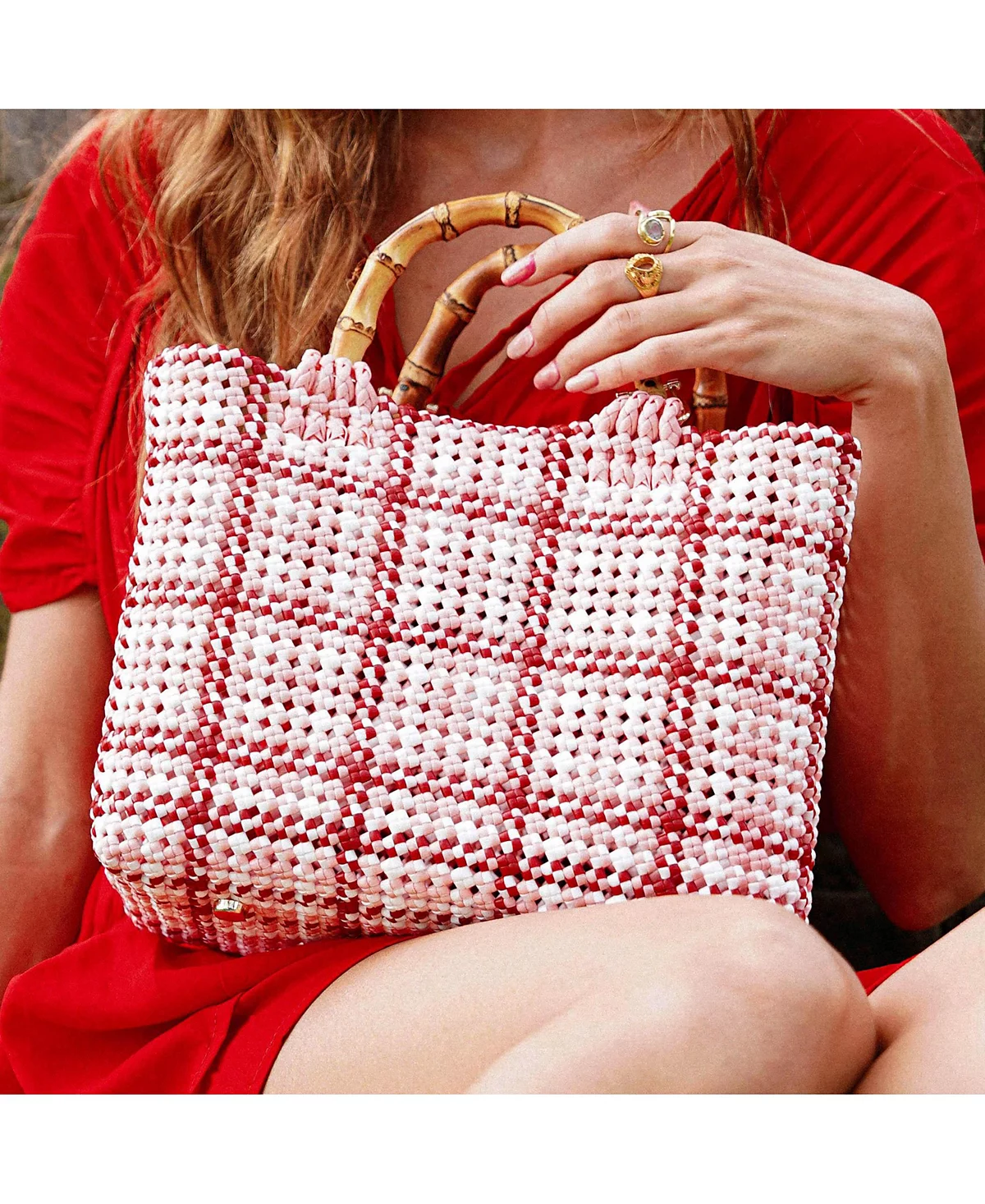 Сумка-тоут из переработанного материала MARCHE Calabasas