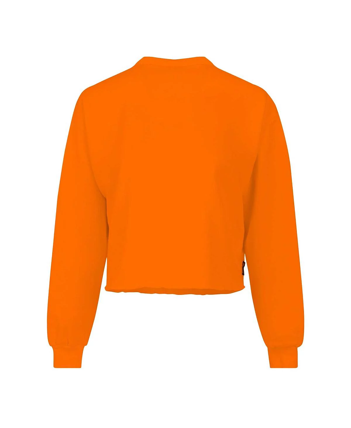 Женская оранжевая укороченная футболка с длинным рукавом Florida Gators от Spirit Jersey