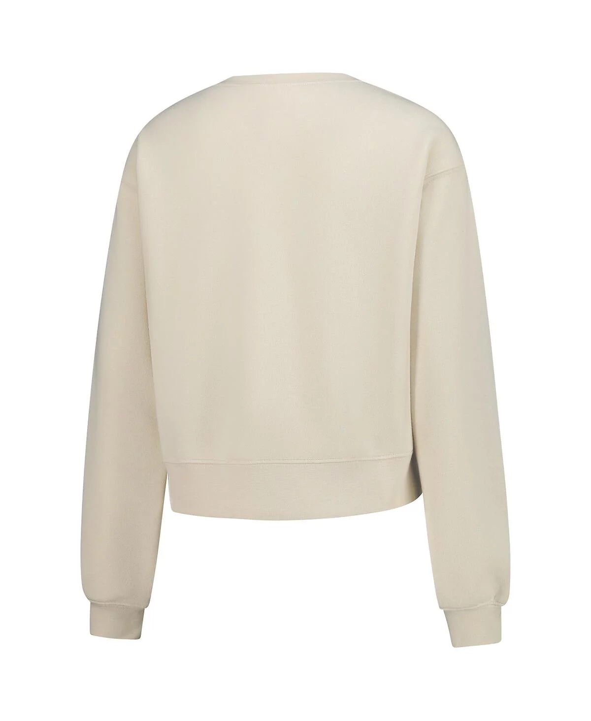 Женская укороченная толстовка с круглым вырезом ZooZatz Sand Ohio State Buckeyes от ZooZatz 10490₽