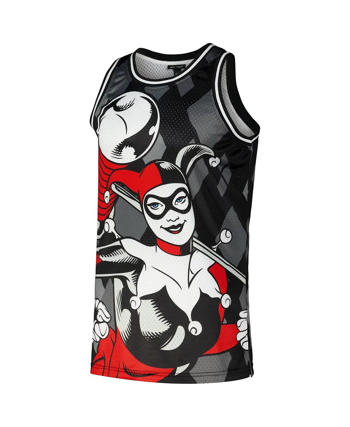 Мужская черная баскетбольная майка Harley Quinn с графическим принтом Lids