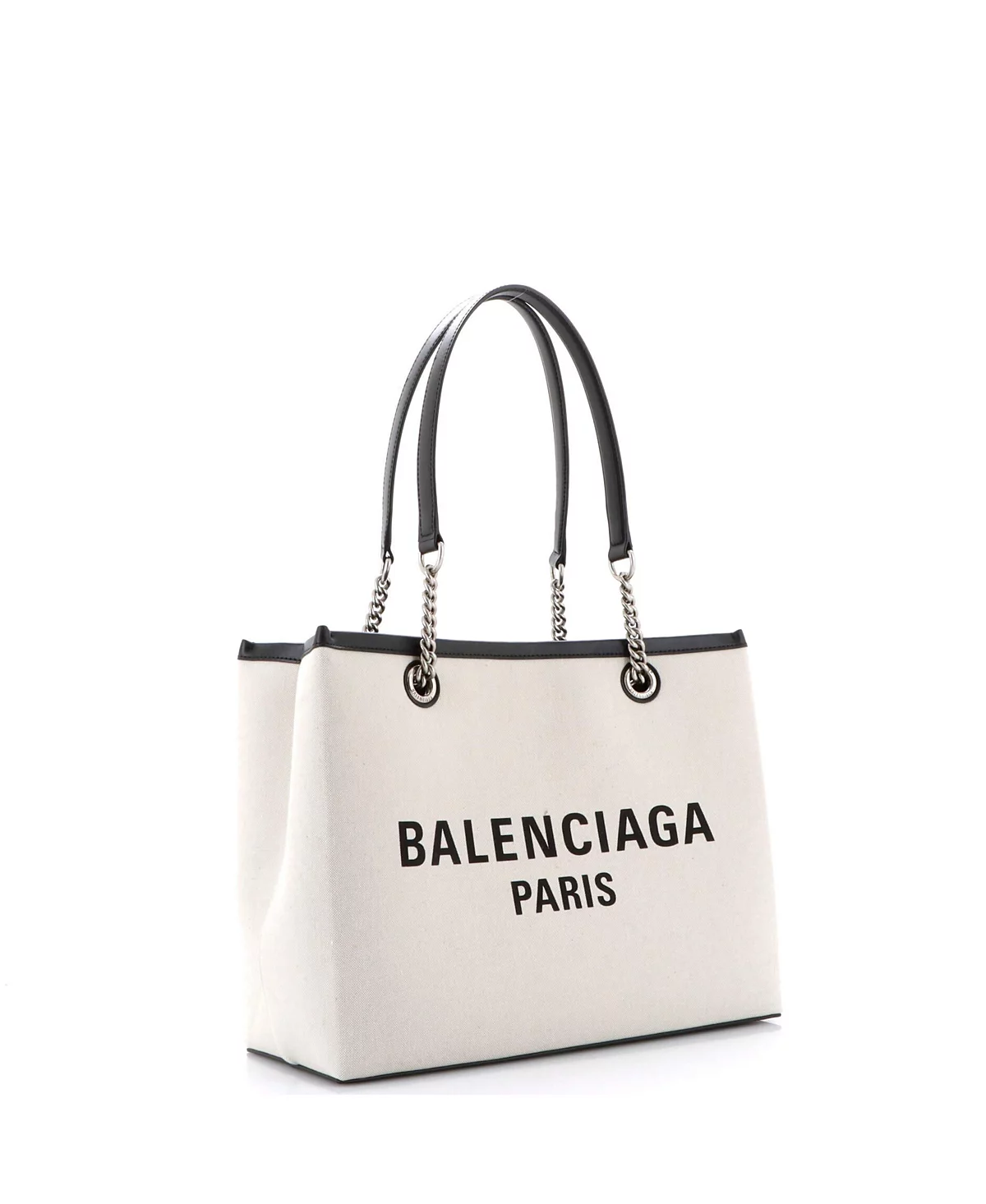 Подержанная сумка Balenciaga Medium для беспошлинной торговли из парусины с принтом