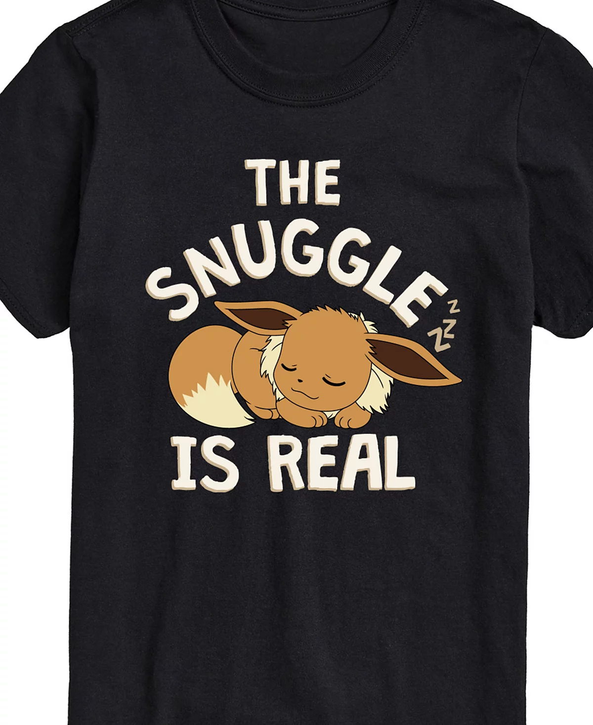 Мужская футболка AIRWAVES Pokémon the Snuggle Is Real с коротким рукавом