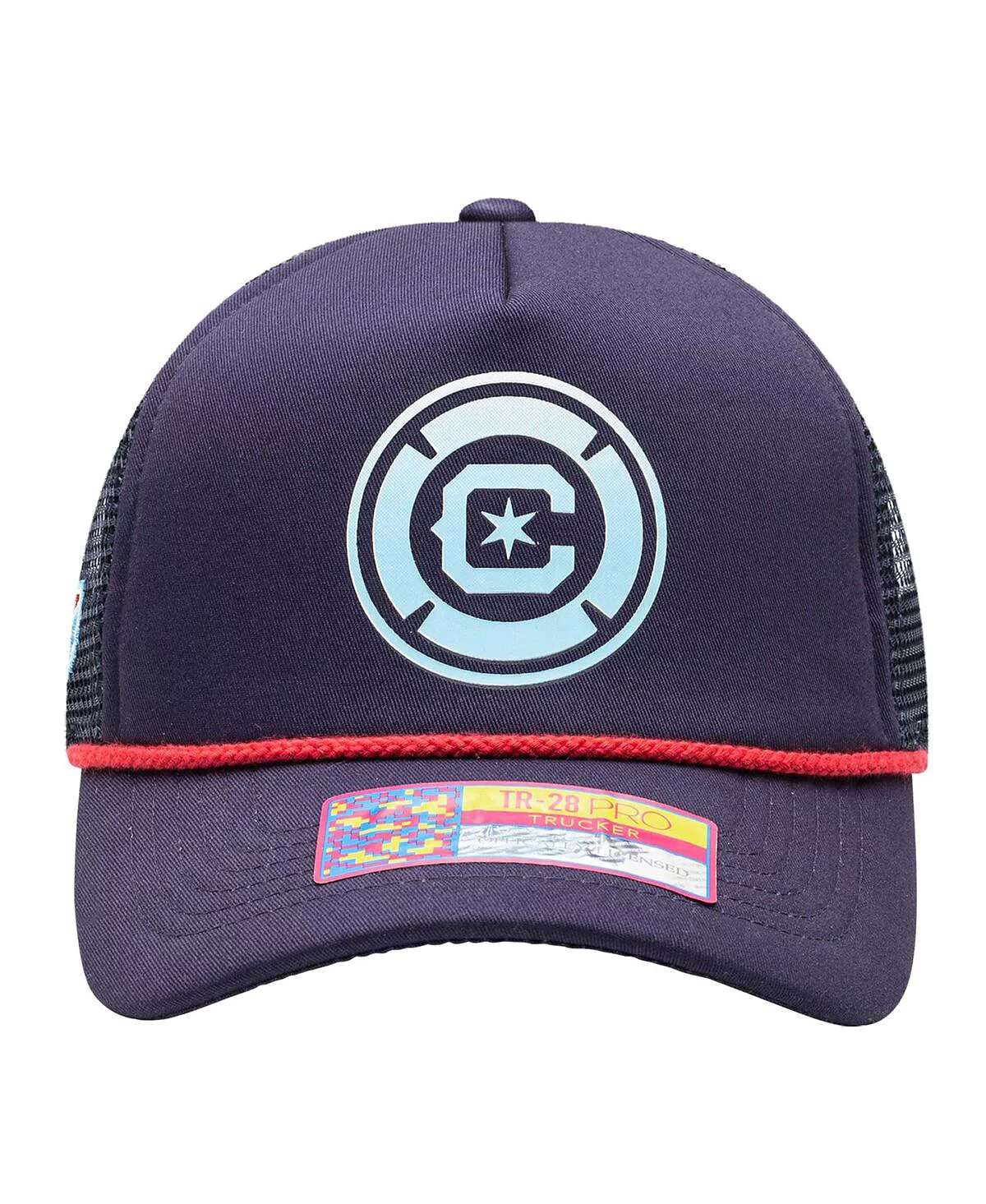 Мужская регулируемая шляпа дальнобойщика Fan Ink темно-синего цвета Chicago Fire Atmosphere