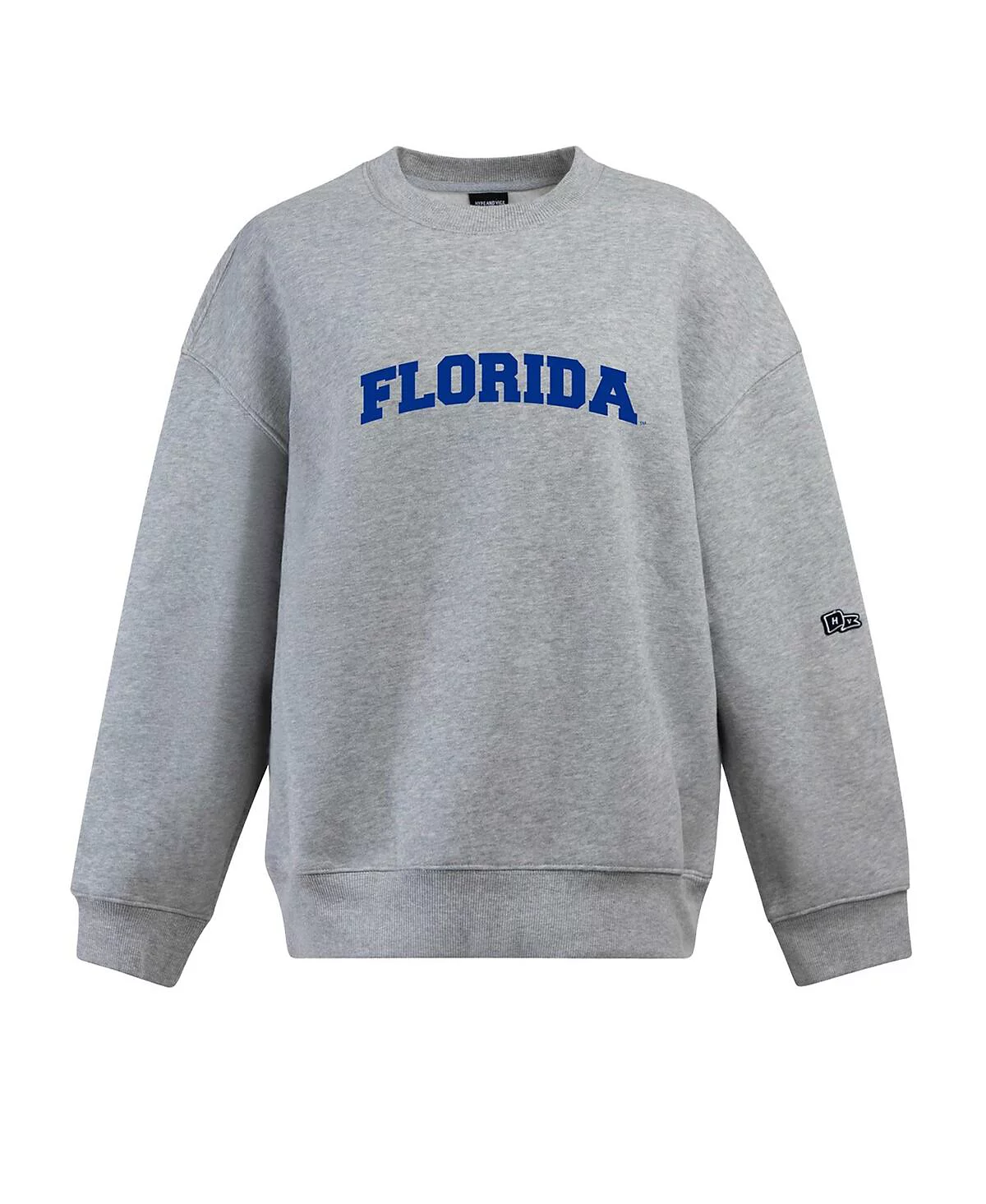 Женская толстовка-пуловер Hype and Vice Heather Grey Florida Gators Offside от Hype and Vice