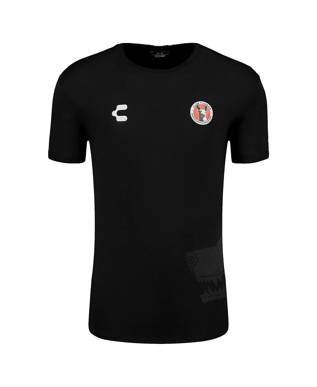 Мужская черная футболка Charly Club Tijuana 202425 6690₽