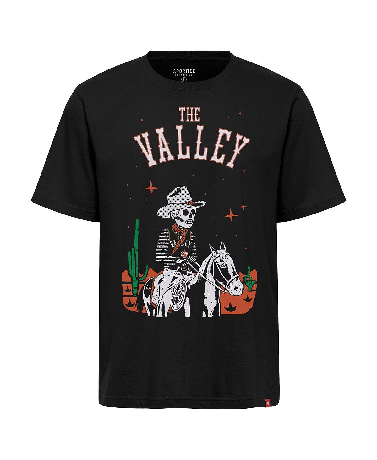 Спортивная мужская и женская черная футболка Phoenix Suns The Valley Arists серии Duke Premium Tri-Blend 7590₽