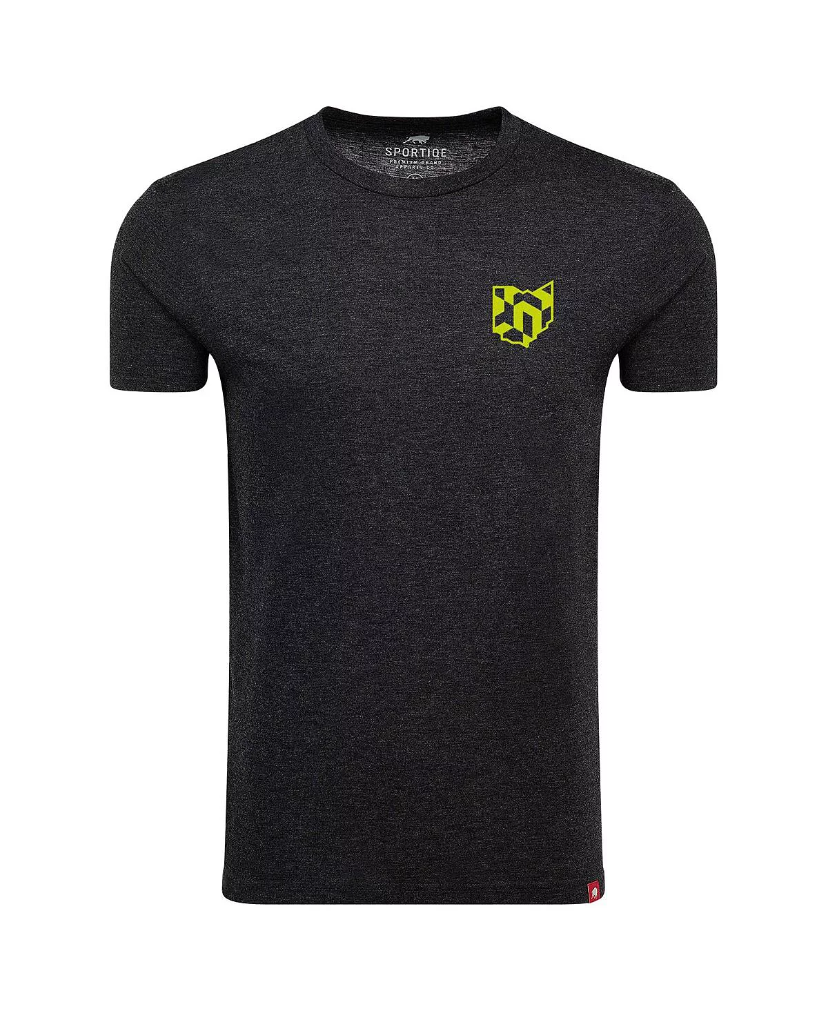 Мужская и женская черная футболка Columbus Crew Comfy Tri-Blend от Sportiqe