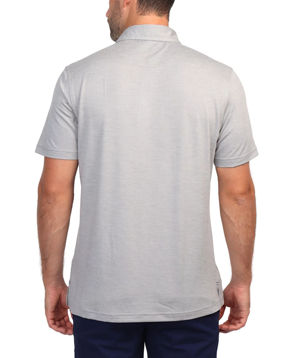 Мужское поло из меланжевой сетки Performance Polo от Tailorbyrd 6690₽