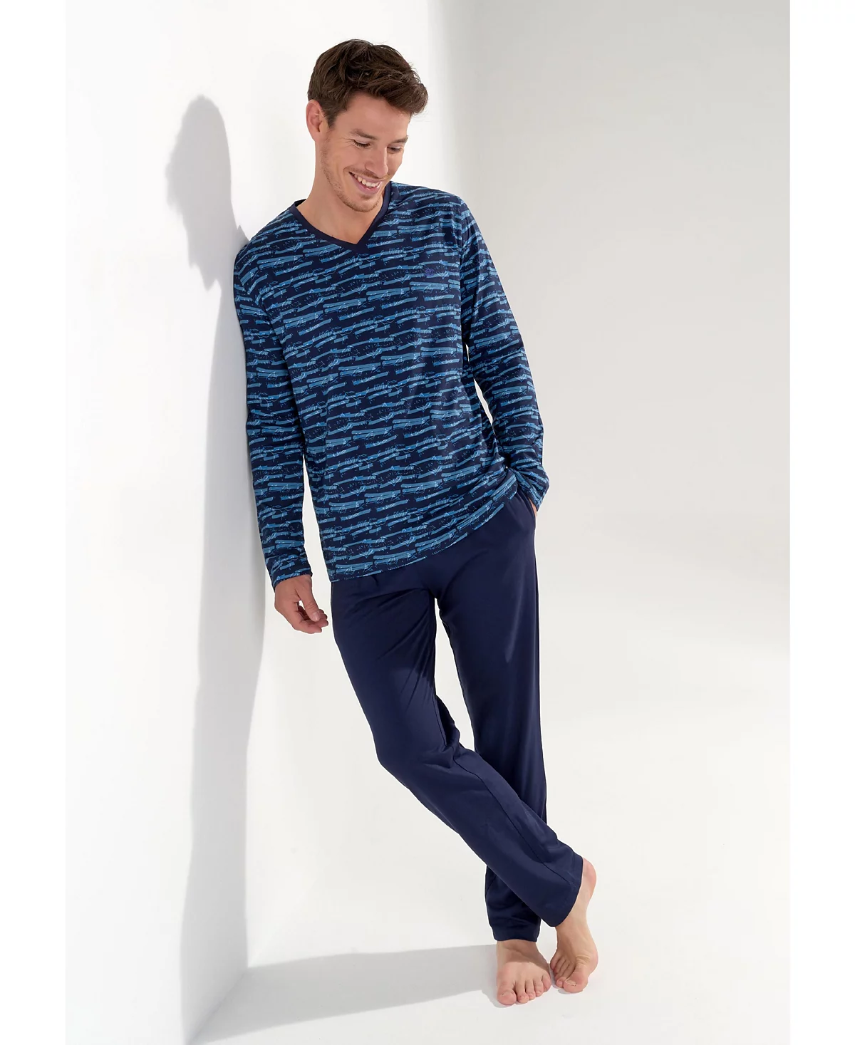 Мужская длинная пижама HOM USA на Тенерифе 23790₽