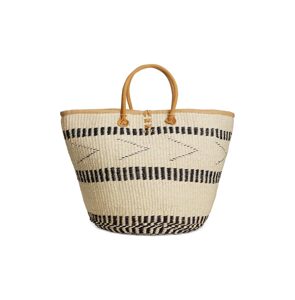 Сумка-тотализатор Balance Point из соломенной корзины ручной работы из сизаля