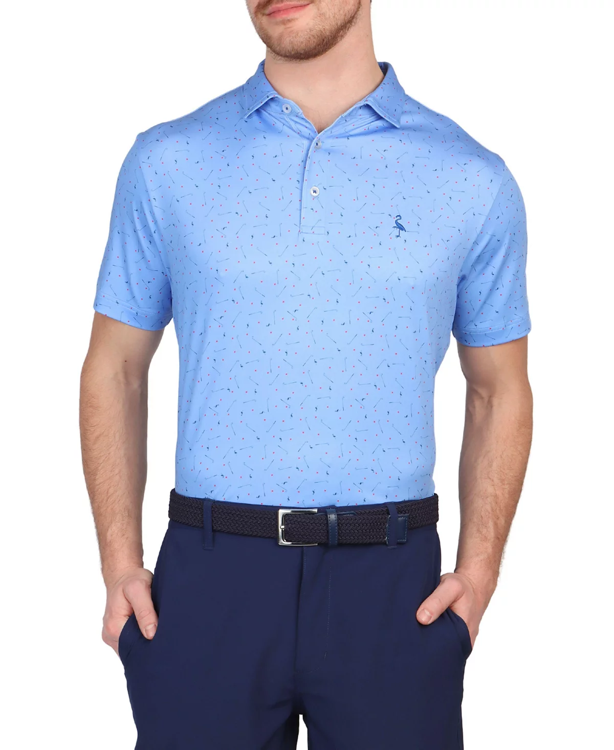 Разбросанные Гольф Tailorbyrd мужские клубы печатных производительность Поло 7590₽