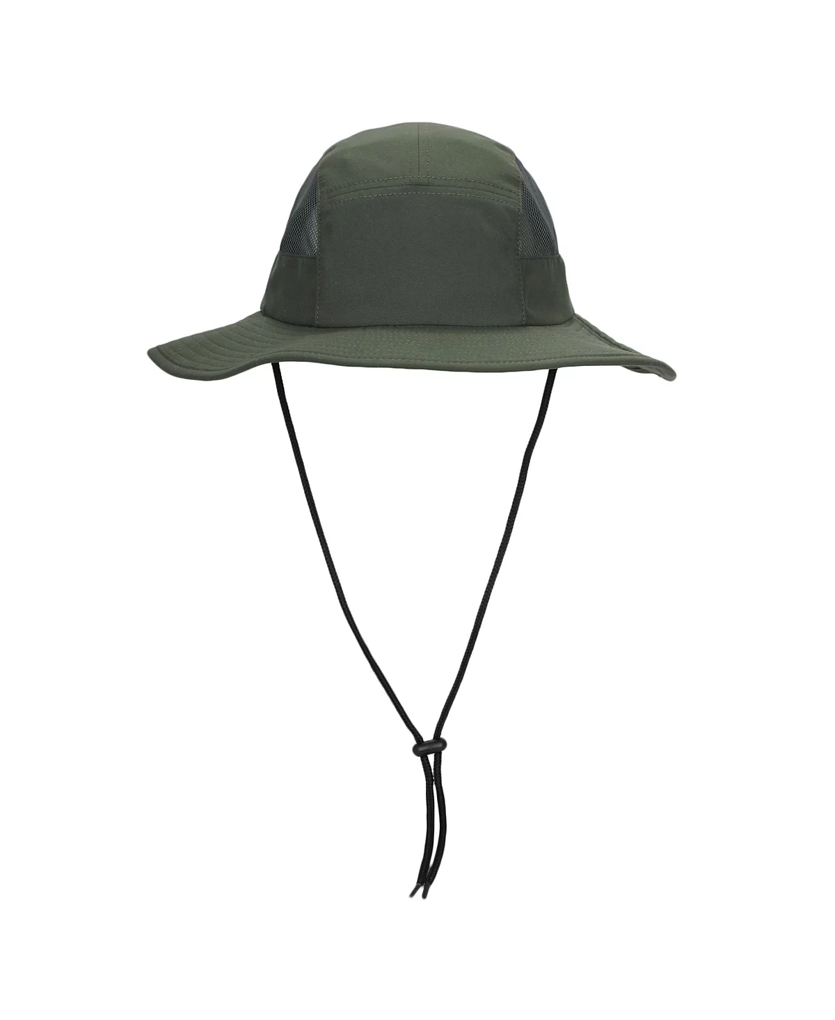 Универсальная мужская солнцезащитная шляпа с широкими полями оливкового и светло-серого цветов состоящая из 2 упаковок с боковыми вставками из вентилируемой сетки 2290₽