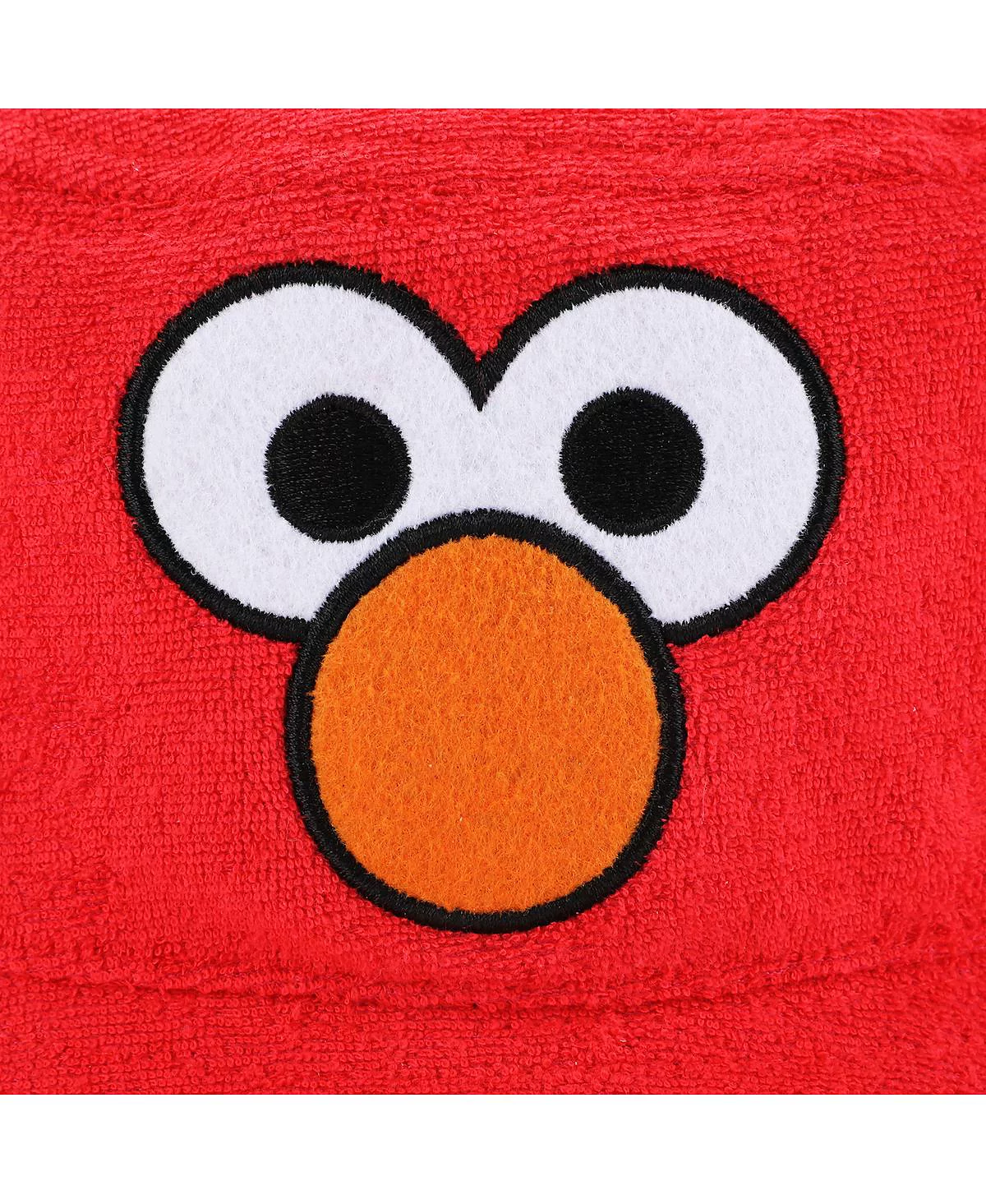 Красная шляпа-ковш с изображением Элмо на улице Сезам для мужчин