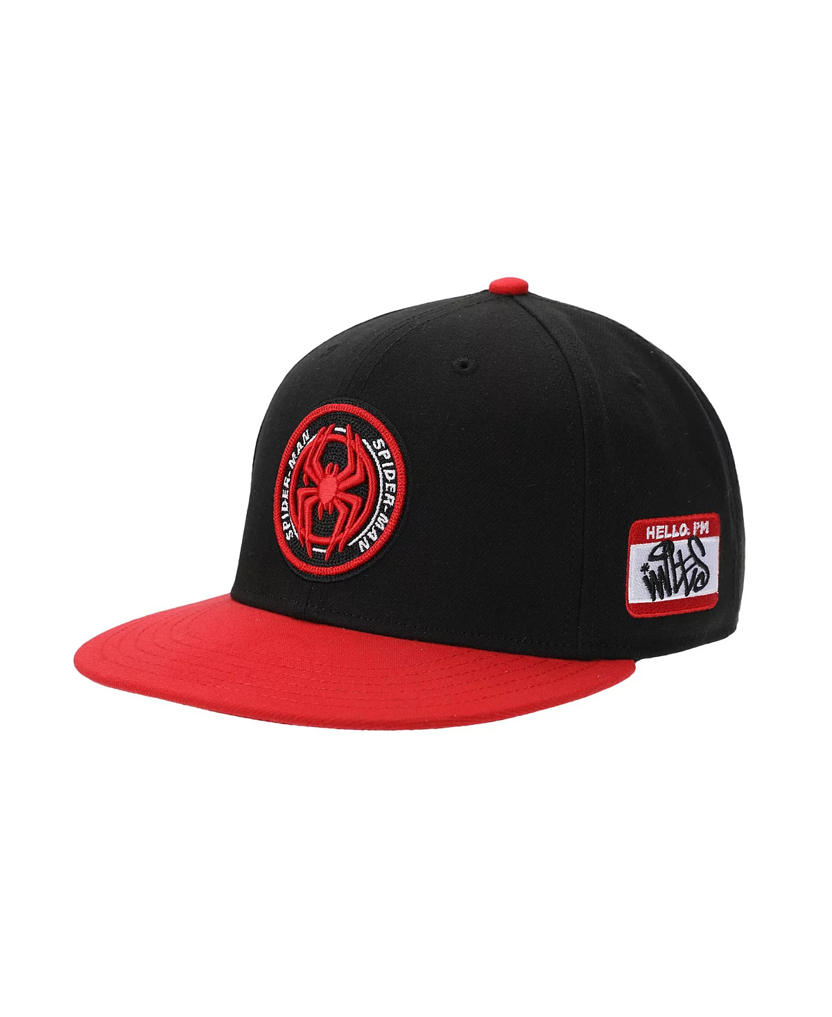 Мужская кепка Marvel с изображением Человека-паука в образе Майлза Моралеса и логотипом Spider-Verse для взрослых черная кепка-снэпбэк 2890₽