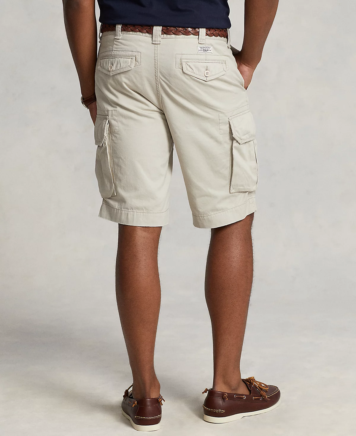 Мужские шорты-карго из саржи классического кроя от Polo Ralph Lauren Big & Tall Gellar
