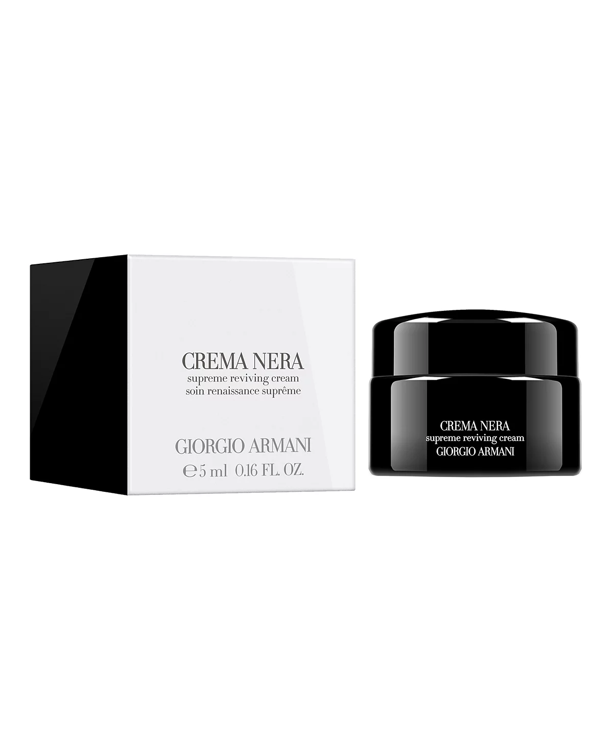БЕСПЛАТНЫЙ восстанавливающий крем Crème Nera Supreme при покупке любого средства по уходу за кожей от Armani