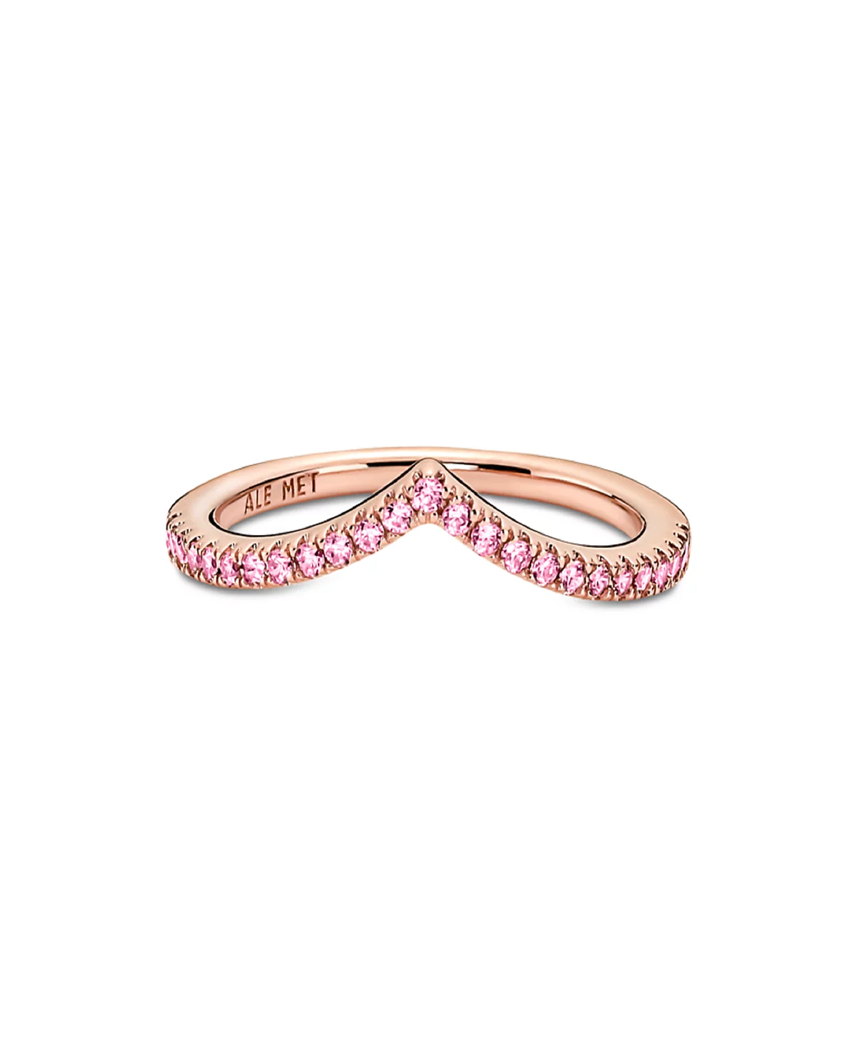Pandora Rose Gold Timeless Wish Sparkling Statement Ring 14290₽
