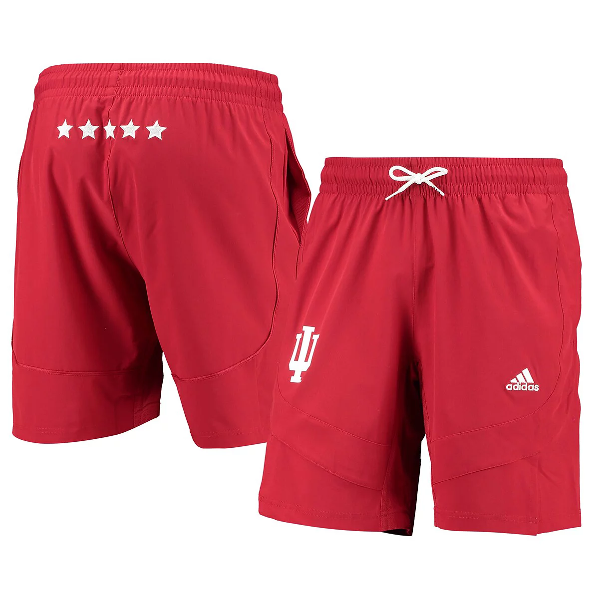 Мужские баскетбольные шорты Adidas Crimson Indiana Hoosiers Swingman AEROREADY от Adidas