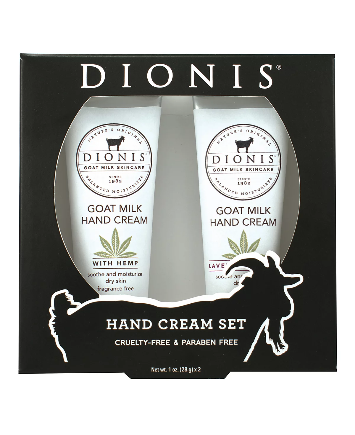 Dionis Hemp Goat Milk Hand Cream Duo Set 2 Piece 2290₽