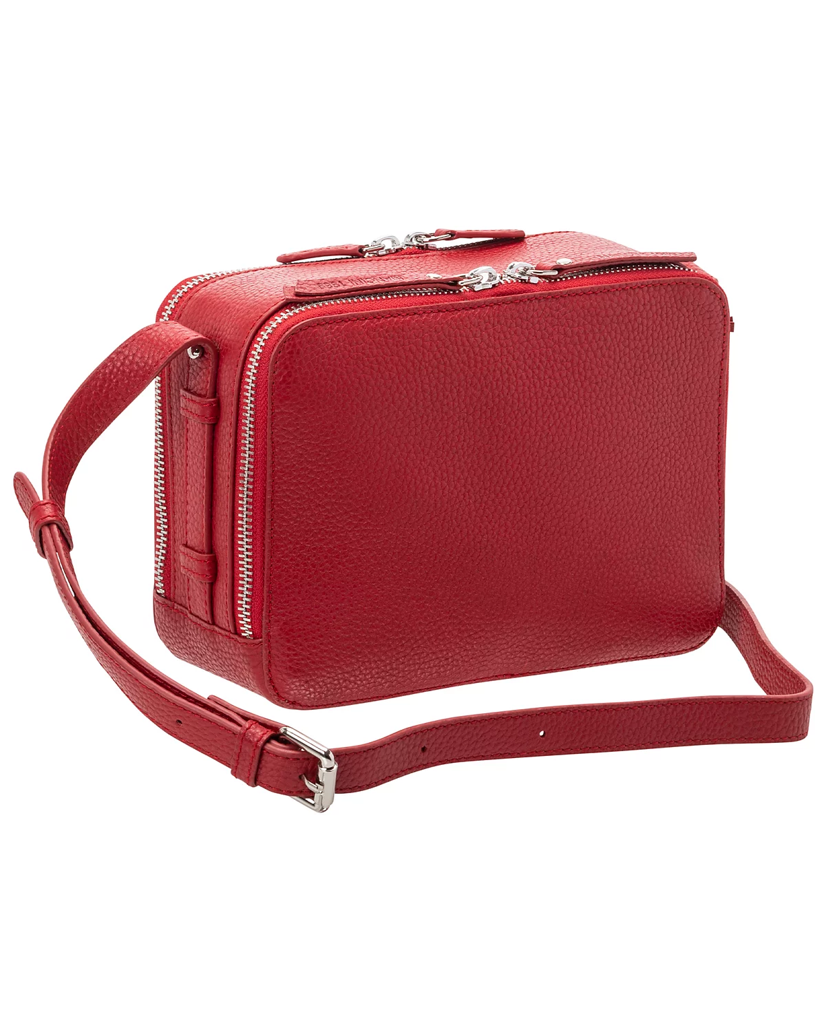 Mancini Womens Pebbled Rachel Camera Style Crossbody Handbag 10490₽