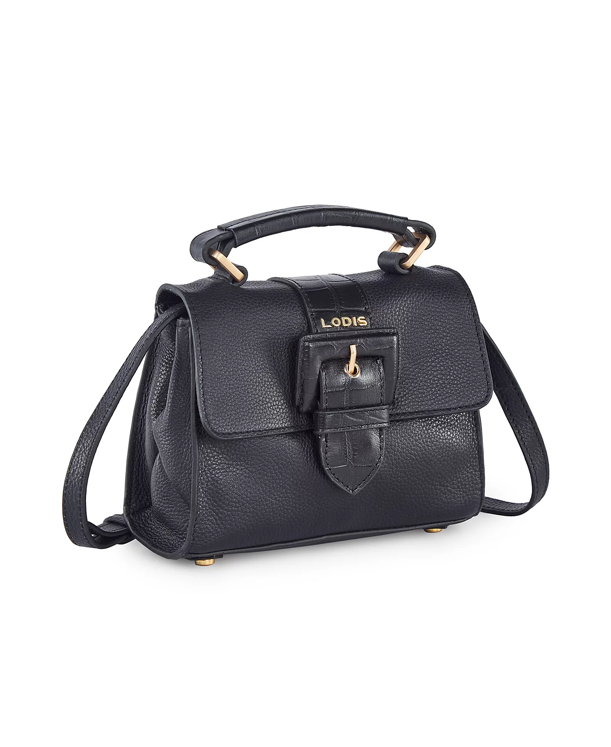 LODIS Womens Addison Croc Top Handle Bag 14090₽