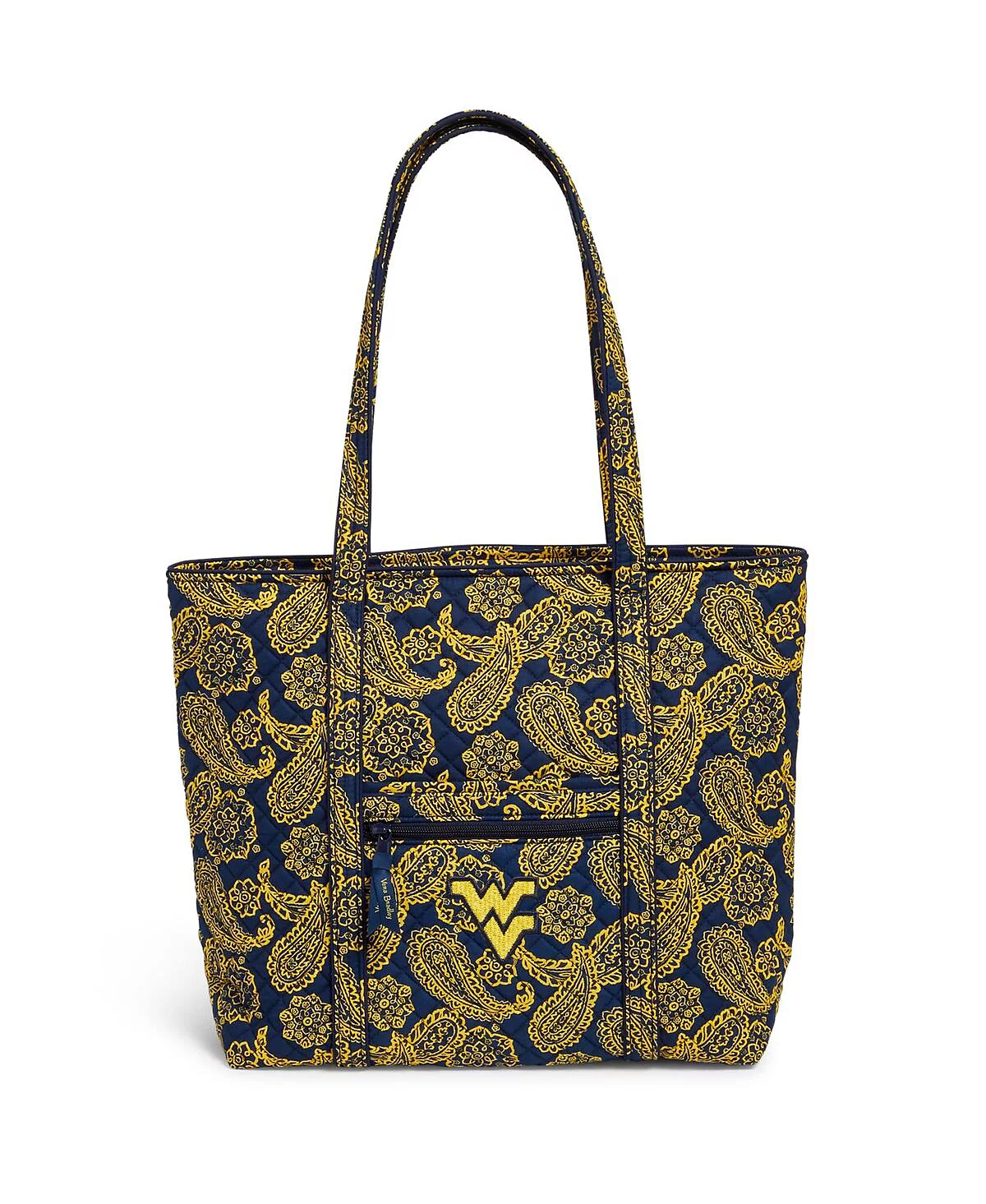 Womens Vera Bradley West Virginia Mountaineers Iconic Bandana Tote Bag 17690₽