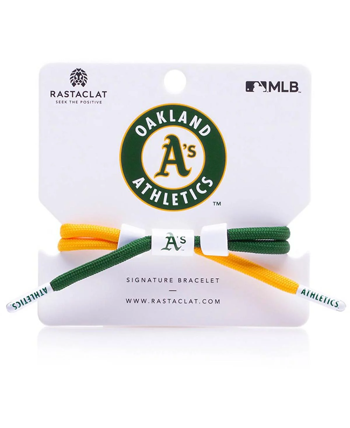 Mens Rastaclat Oakland Athletics Signature Outfield Bracelet 3190₽