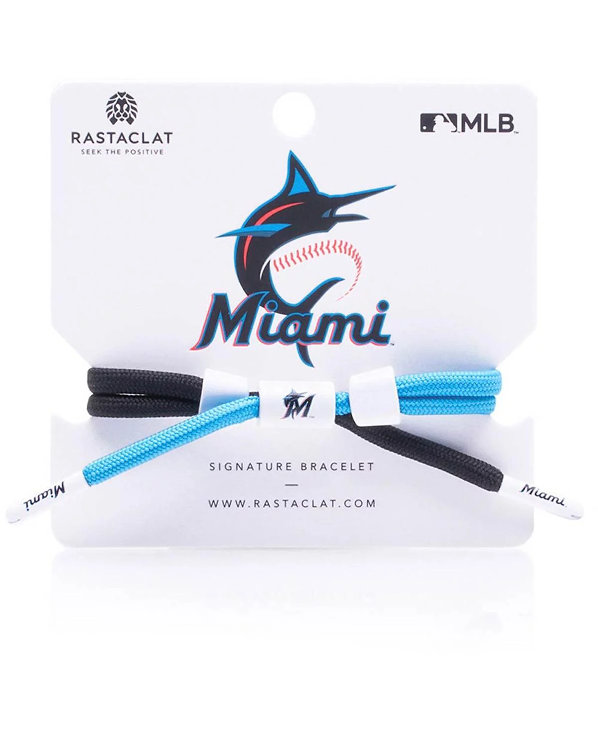 Mens Rastaclat Miami Marlins Signature Outfield Bracelet 3190₽