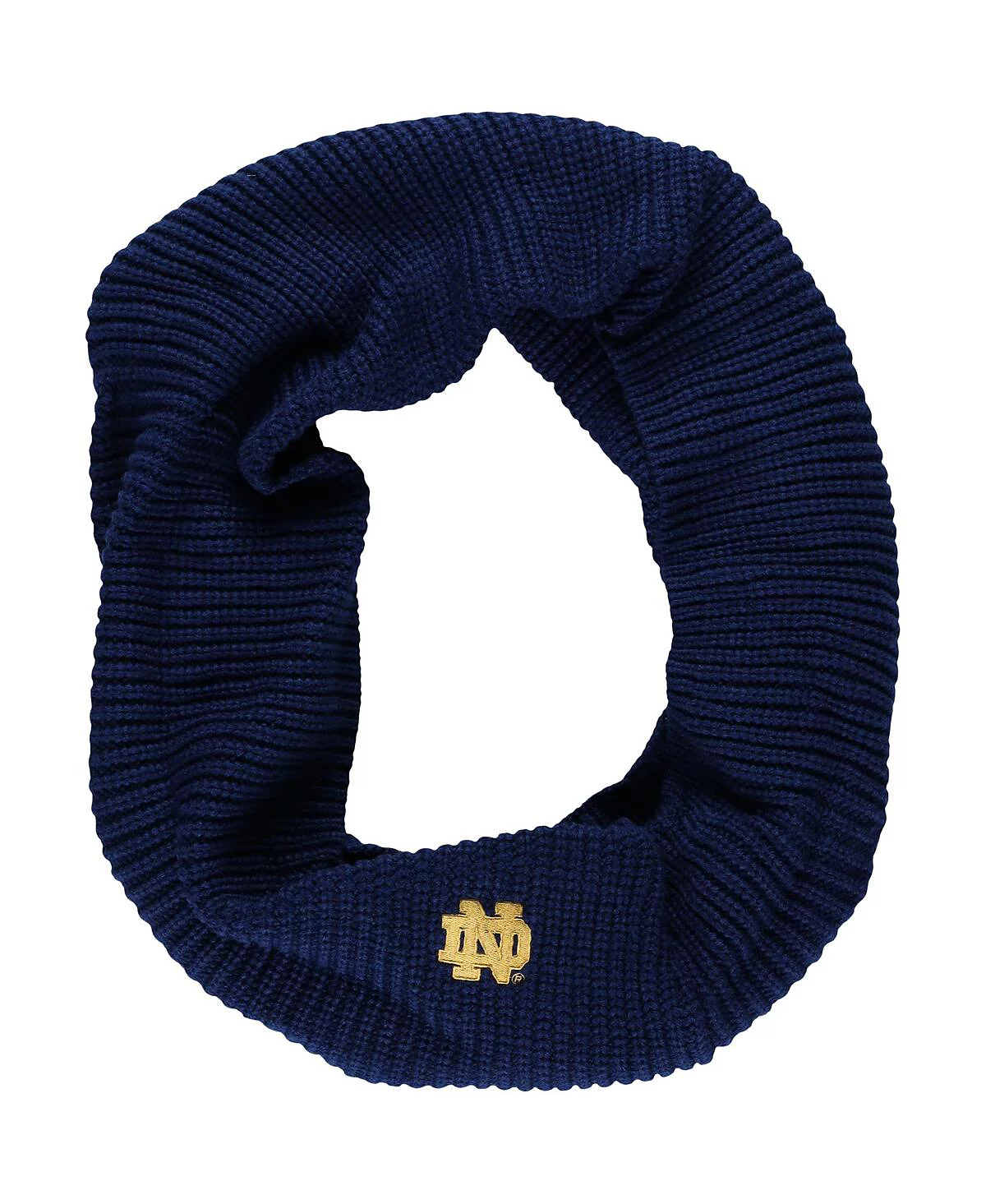 Womens ZooZatz Notre Dame Fighting Irish Knit Cowl Infinity Scarf 6690₽