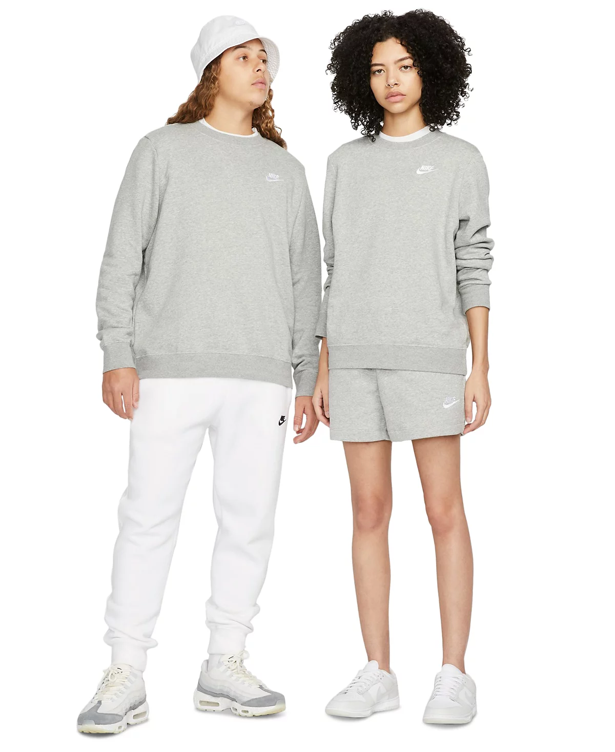 Флисовая толстовка с круглым вырезом Nike Women's Sportswear Club