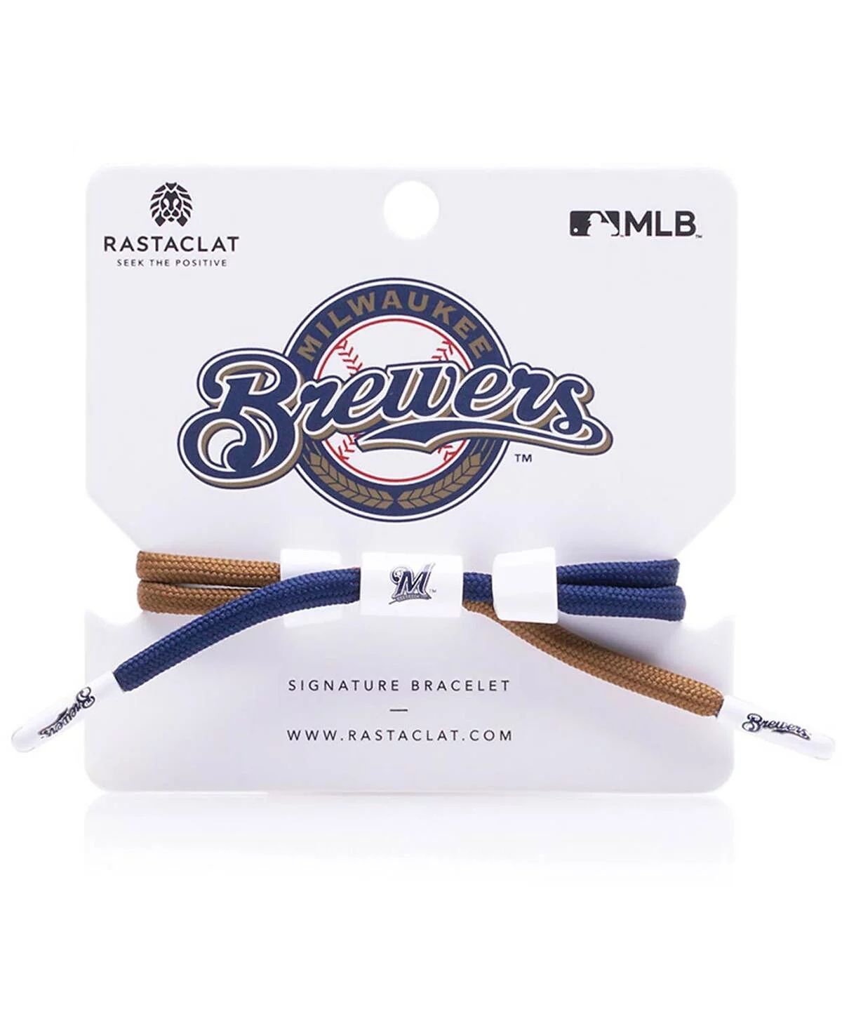Мужской фирменный браслет Rastaclat Milwaukee Brewers Outfield 3190₽