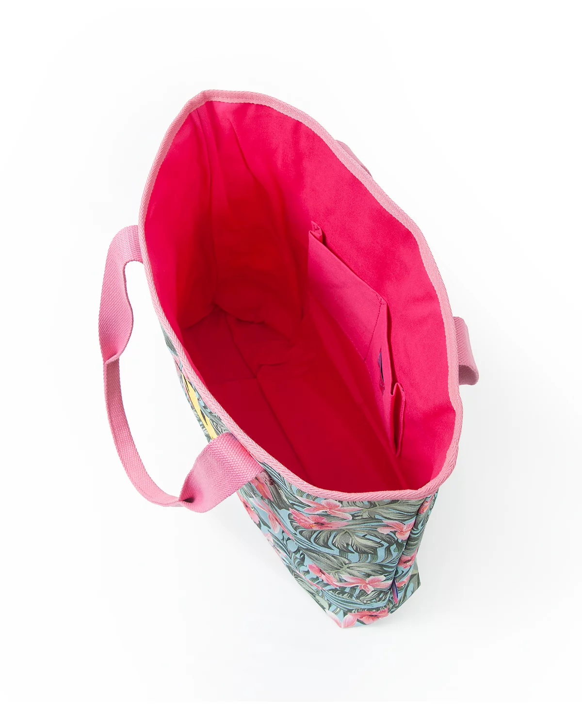 Очень большая холщовая сумка Shady Lady Hawaiian из 100% хлопка для переноски