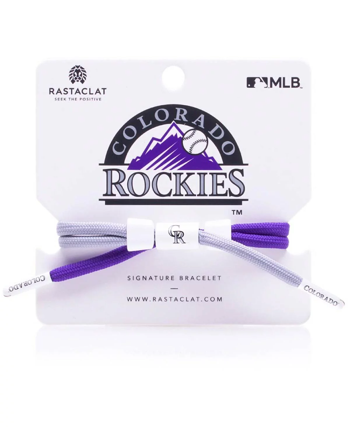 Мужской фирменный браслет Rastaclat Colorado Rockies Outfield
