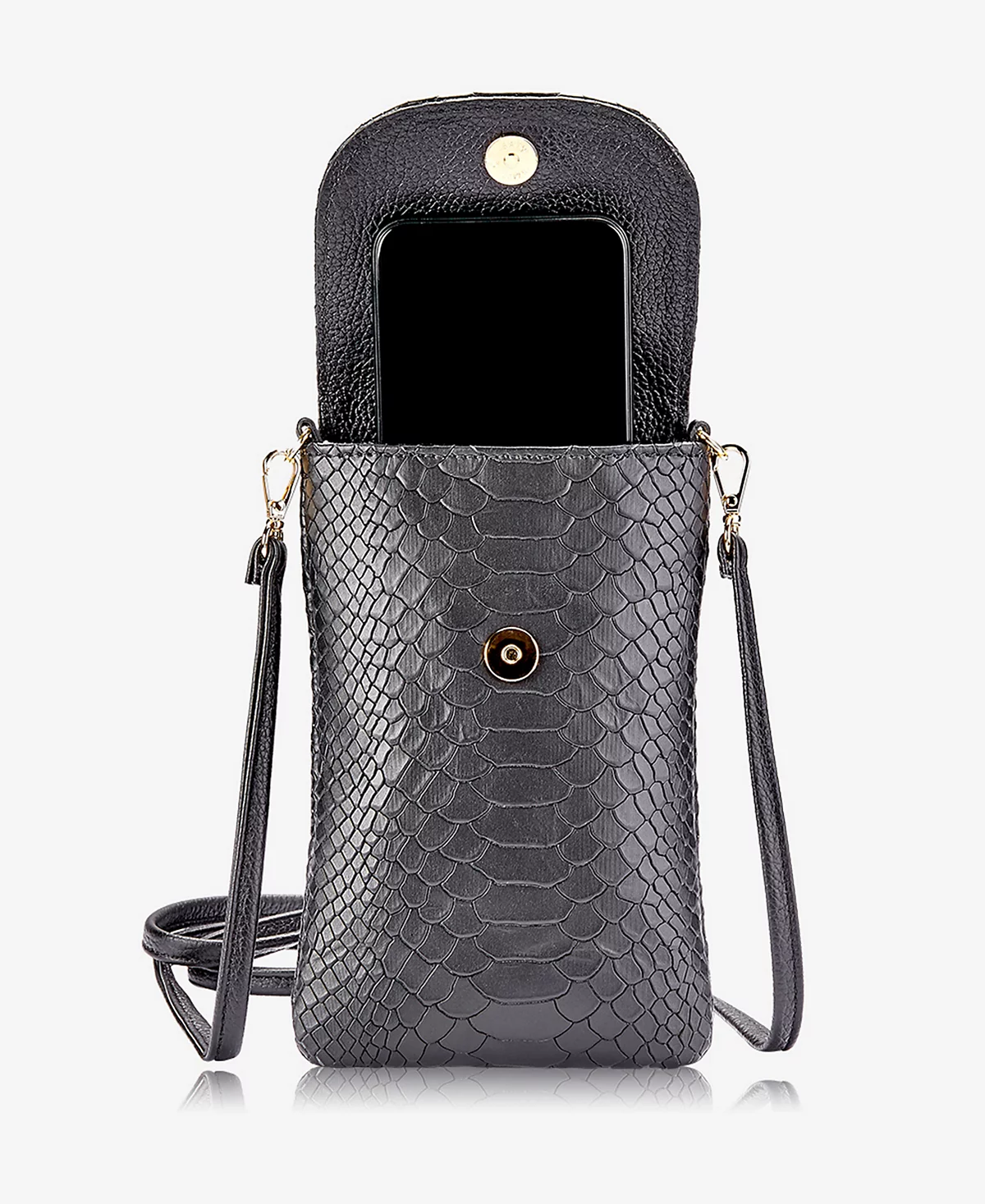 Джиджи Нью-Йорк Эмми Кожаный телефон через плечо 26590₽