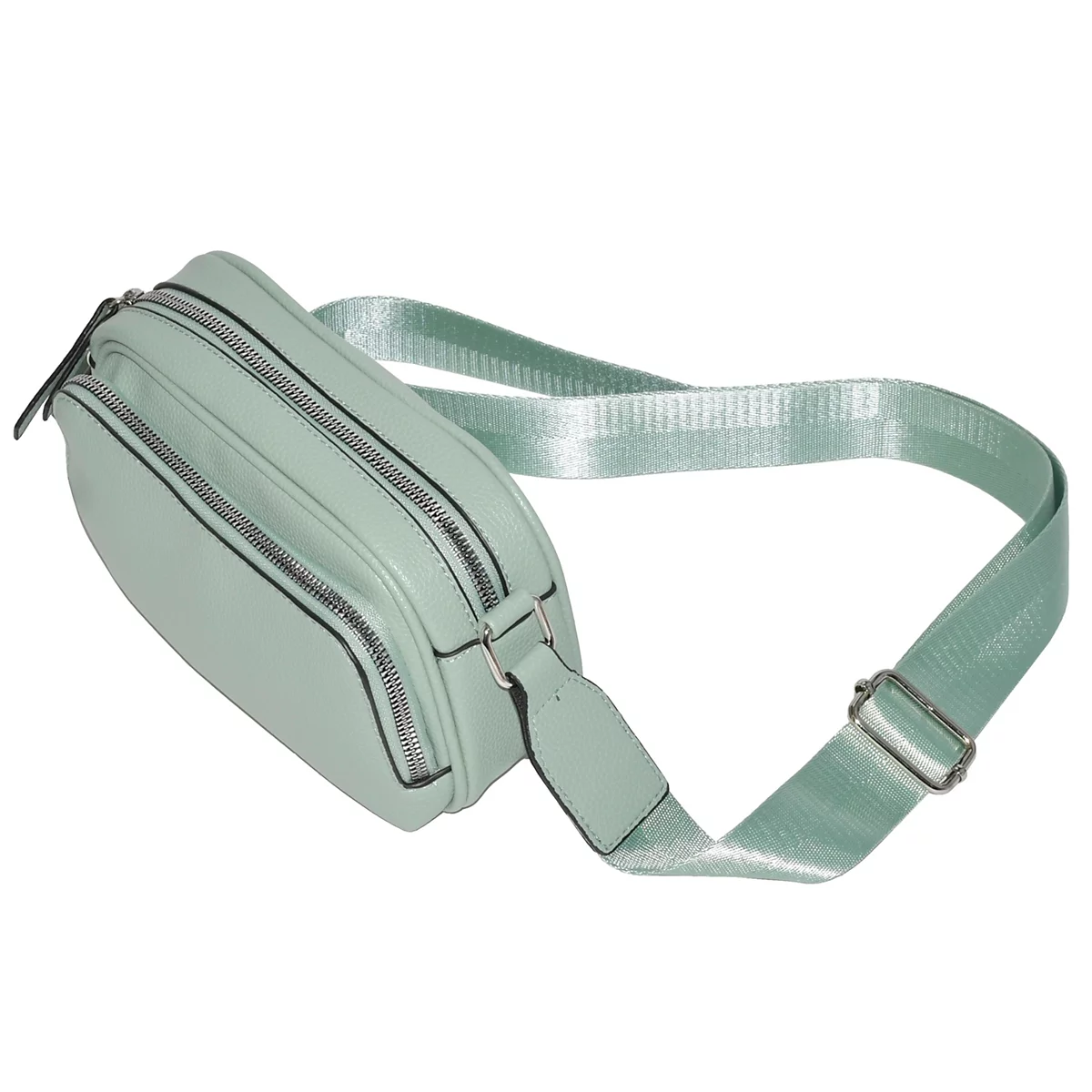 Женская сумка NICCI через плечо с передним карманом на молнии