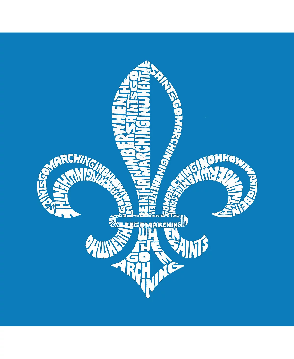 Флер Де Лис - Маленькая сумка в стиле Word Art 2590₽