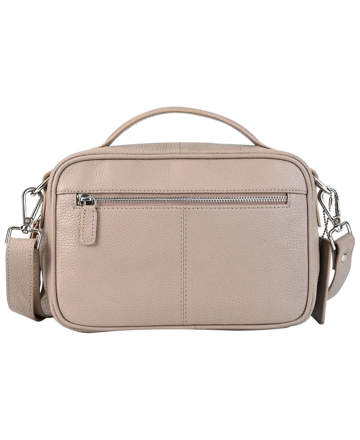 Кожаная сумка-ранец Julianna из коллекции Mancini с галькой через плечо от Julianna 15190₽