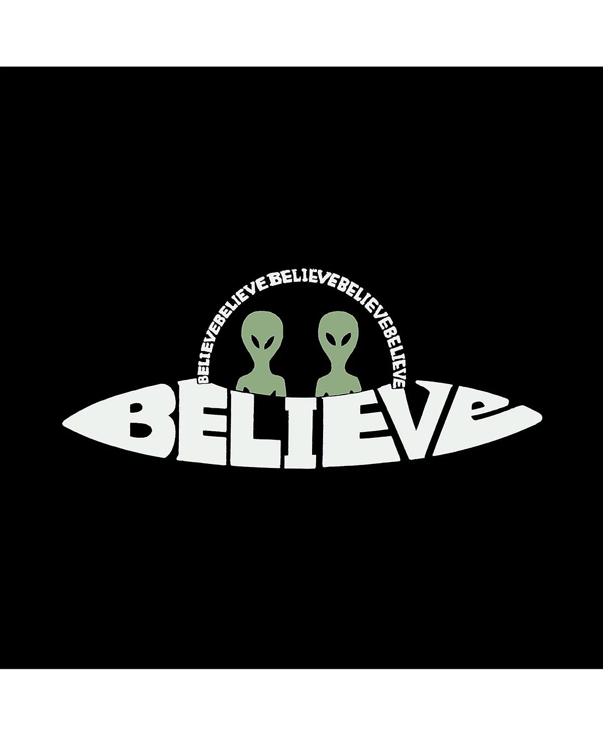 Сумка-тоут Believe UFO - Small Word Art 2590₽