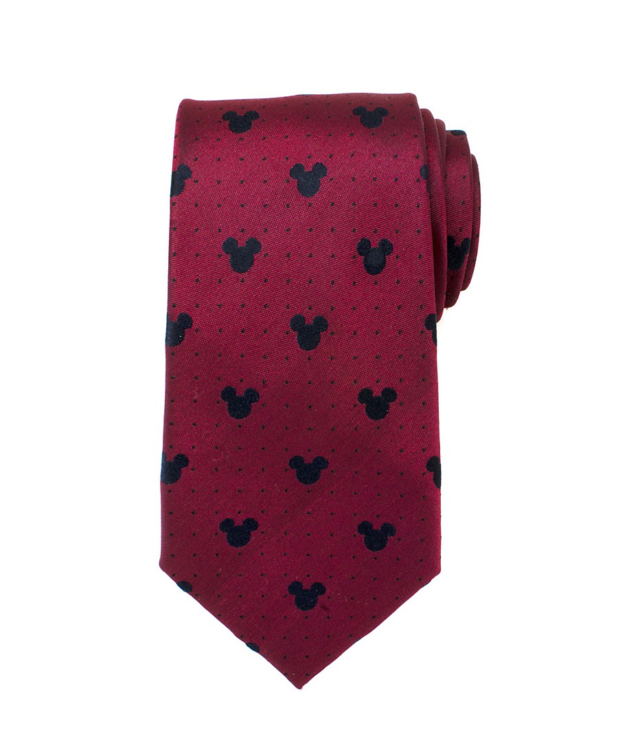 Disney Mickey Mouse Pin Dot Mens Tie 12190₽