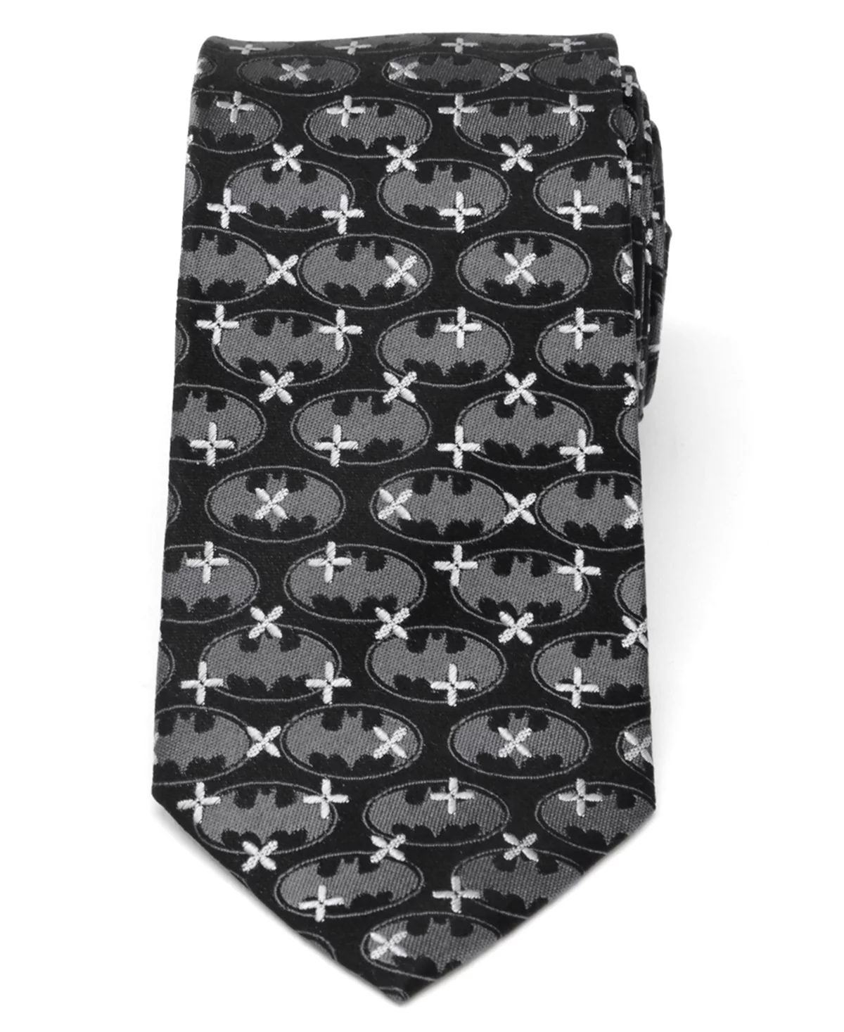 DC Comics Mens Batman Cross Silk Tie 12190₽