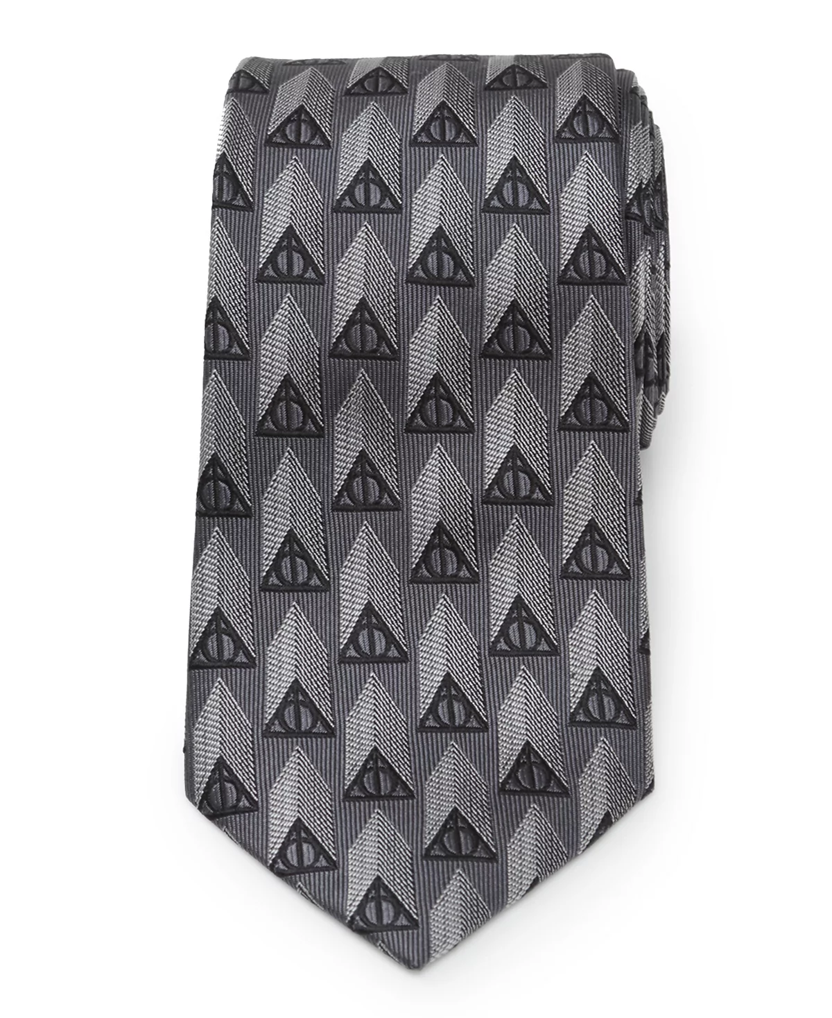 Harry Potter Men's Deathly Hallows Silk Tie