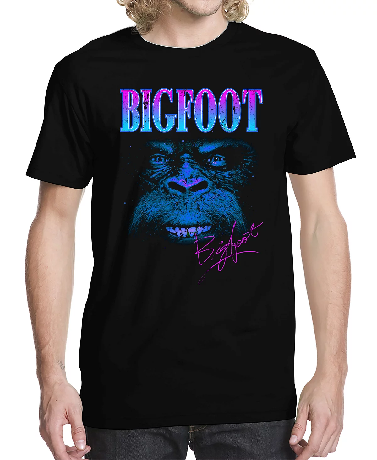 Mens Bigfoot Washington Graphic T-shirt 4790₽