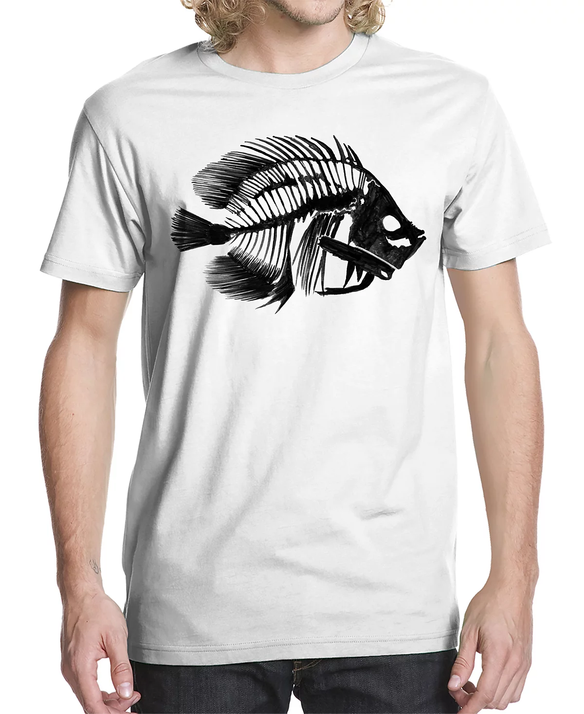 Mens Catch of the Day Graphic T-shirt 4790₽