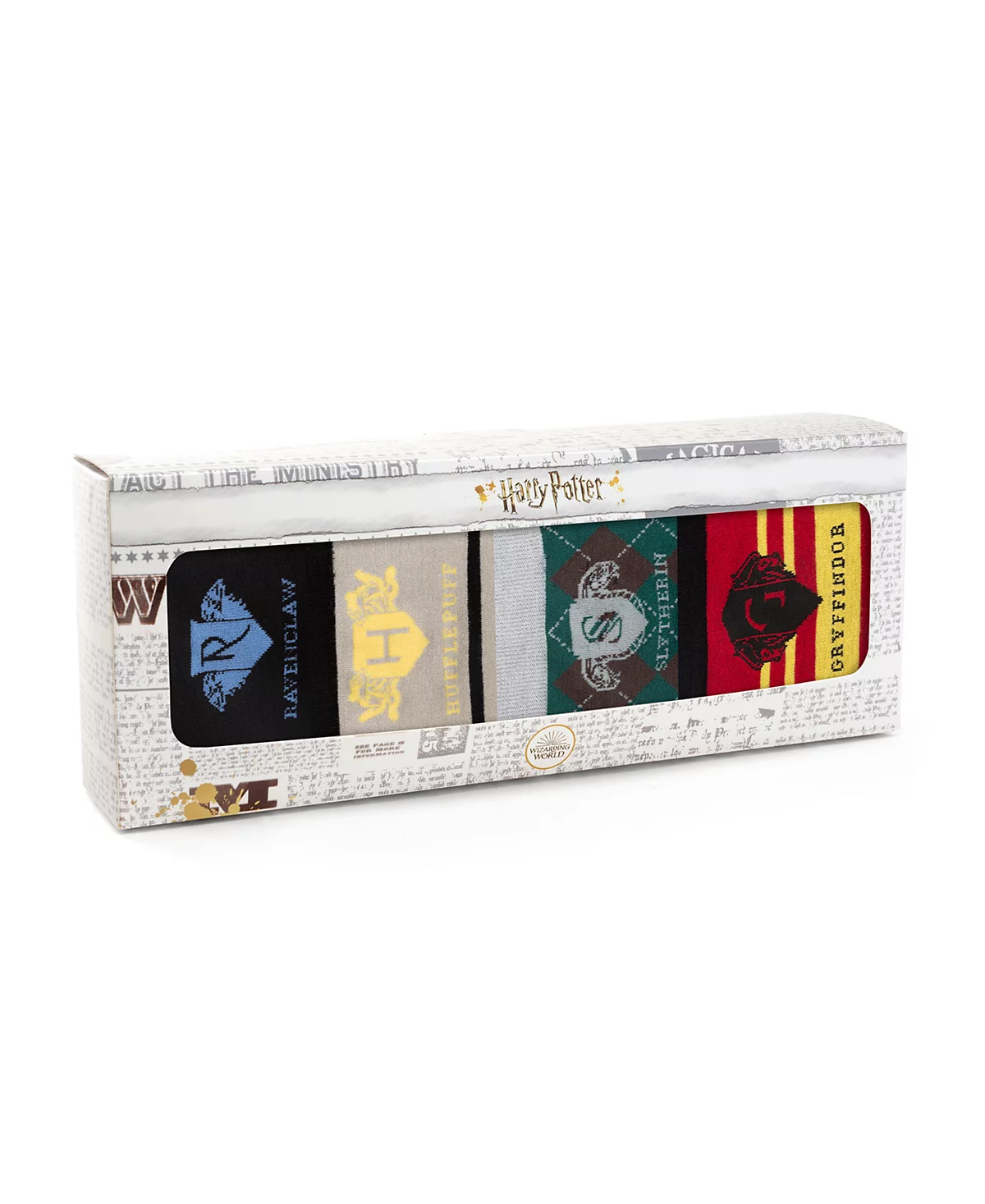 Harry Potter Mens House Socks Gift Set Pack of 4 13290₽