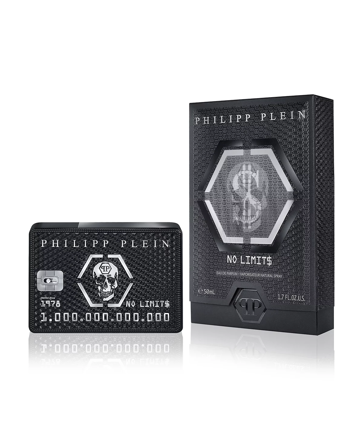 Philipp Plein No Limit Парфюмированная вода в спрее, 1,7 унции