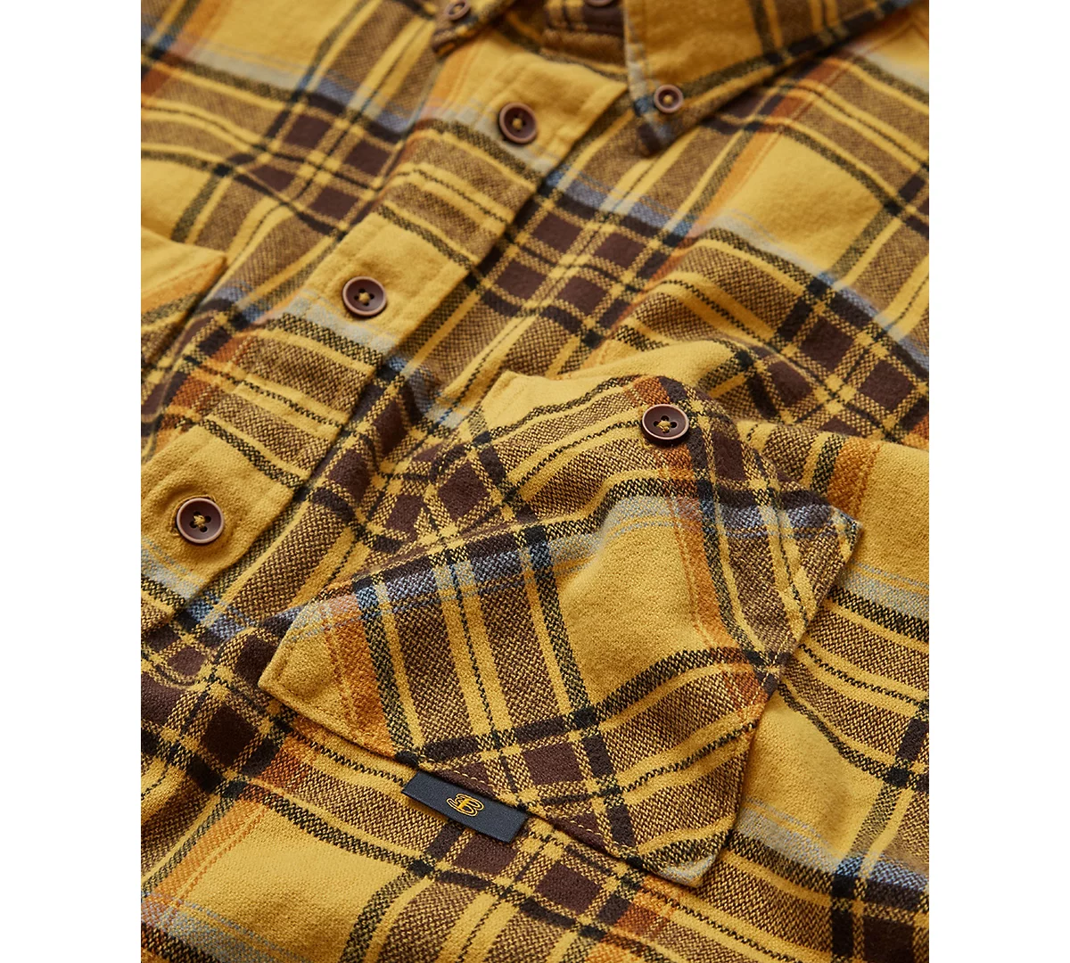 Ben Sherman Mens Brushed Ivy Check Shirt 23790₽