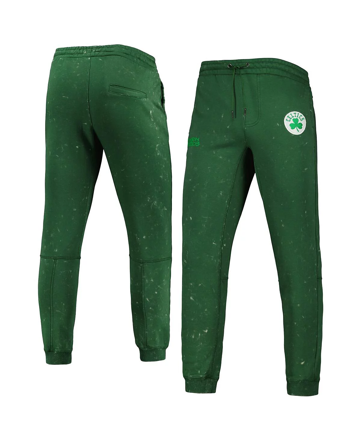 Mens and Womens The Wild Collective Kelly Green Boston Celtics Acid Tonal Jogger Pants 18290₽